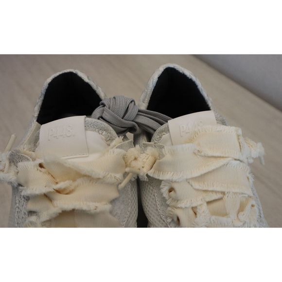 P448 S22CANCUN Women's Sz 10 EUR 40 Task/Silver Cancun Low Top Sneakers - Picture 5 of 14